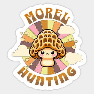 morel hunter Sticker